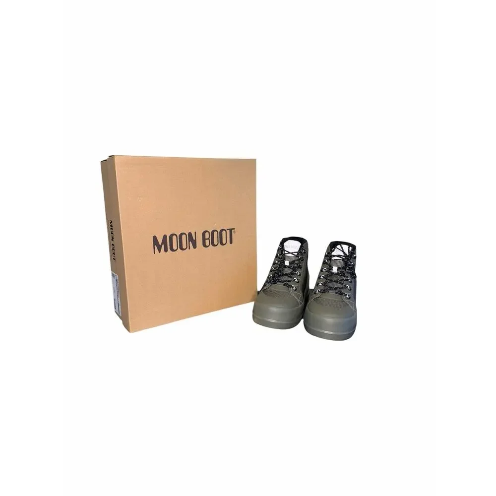 Moon Boot NIB Luna Trek Boots in Khaki Green Size 10.5